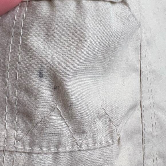 Vintage 90's London Fog Beige Women's M Parka Coat Jacket with hood - Picture 6 of 8